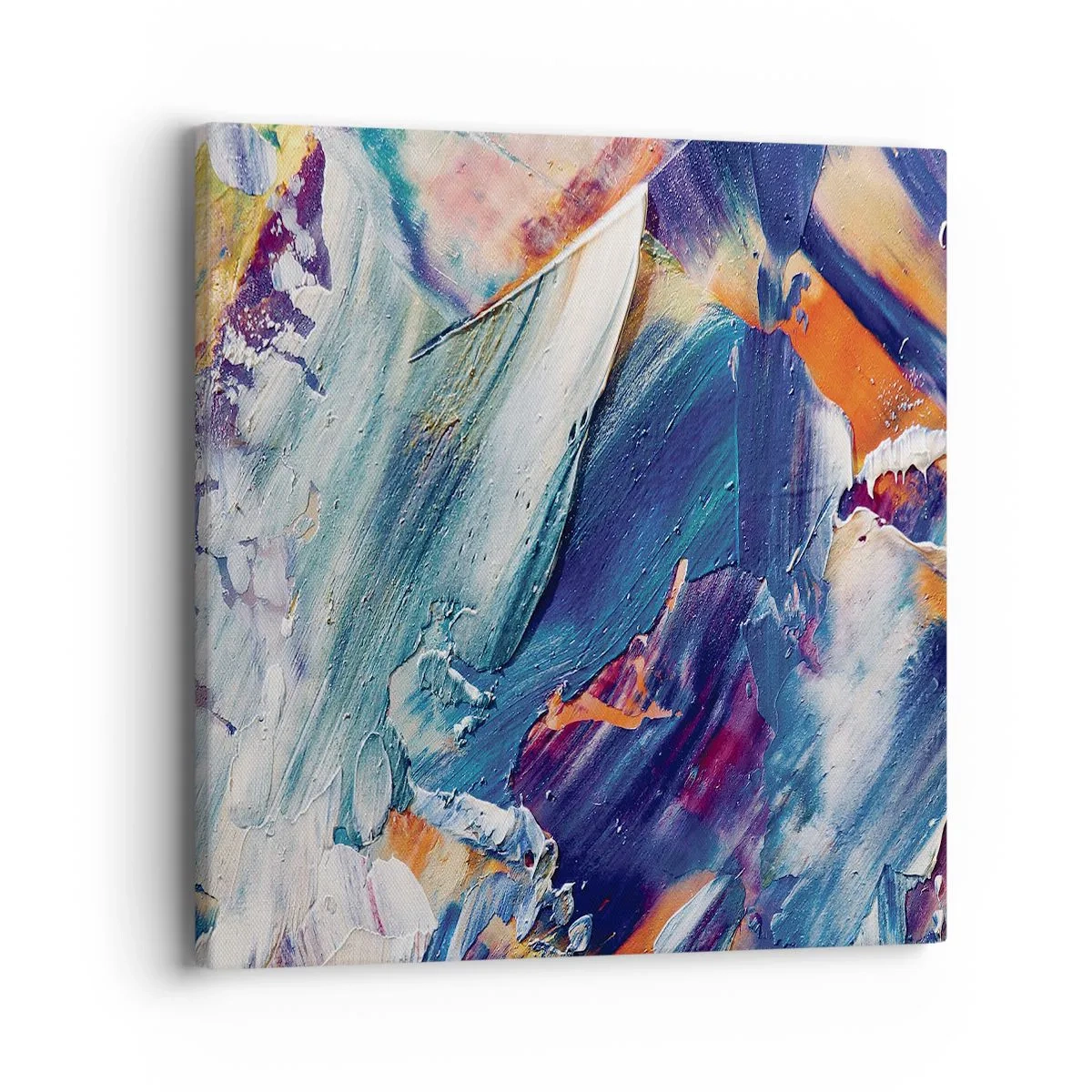 Impression sur toile - Image sur toile - Confusion des couleurs - 40x40 cm