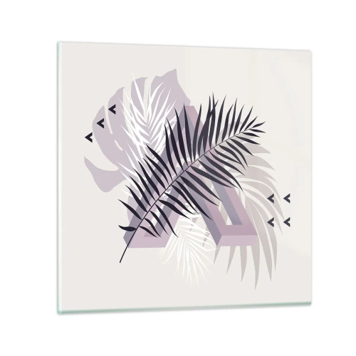 Impression sur verre - Image sur verre - L'ombre de l'obscurité - 60x60 cm