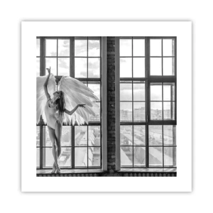 Affiche - Poster - La ville des anges? - 40x40 cm