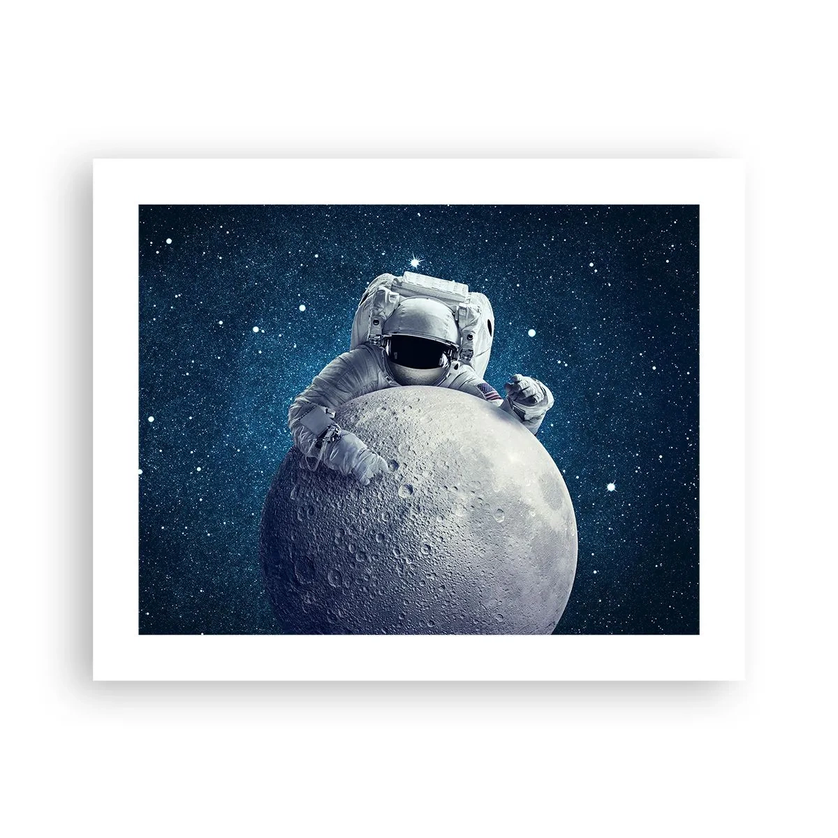 Affiche - Poster - Comique de l'espace - 50x40 cm