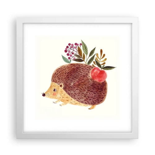 Affiche dans un cadre blanc - Poster - Et tu m’apprécies déjà - 30x30 cm