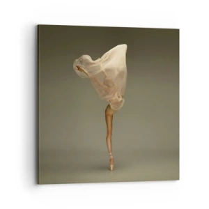 Impression sur toile - Image sur toile - Il va bientôt s'envoler - 70x70 cm