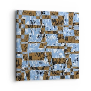 Impression sur toile - Image sur toile - Une découpe non humaine - 40x40 cm