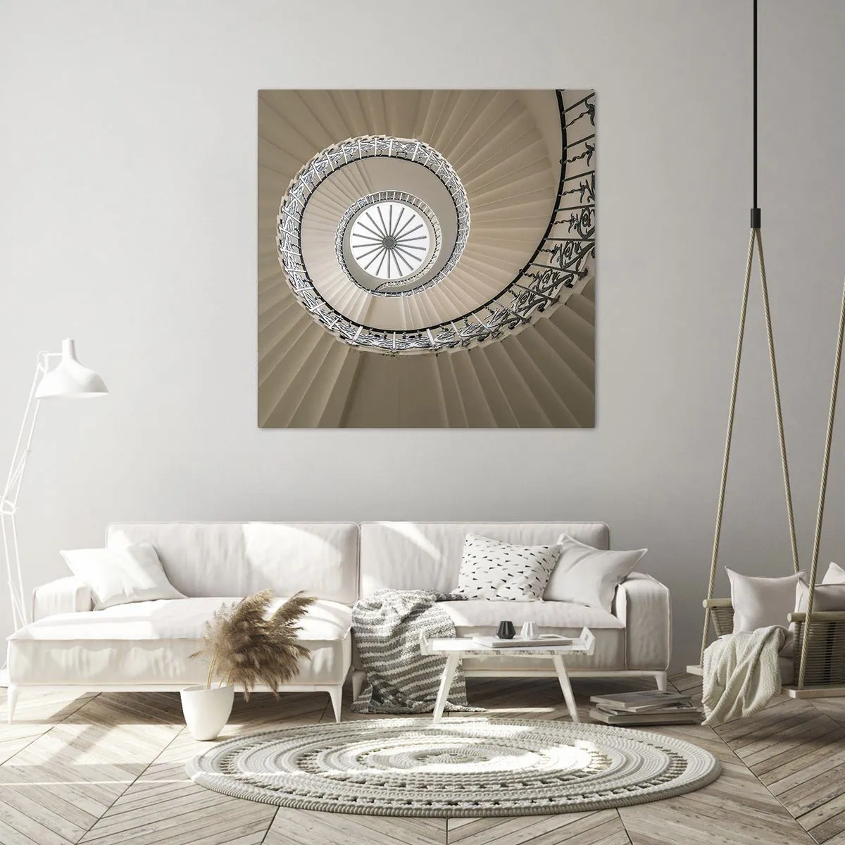 Impression sur toile - Image sur toile - À l'intérieur de la coquille - 40x40 cm