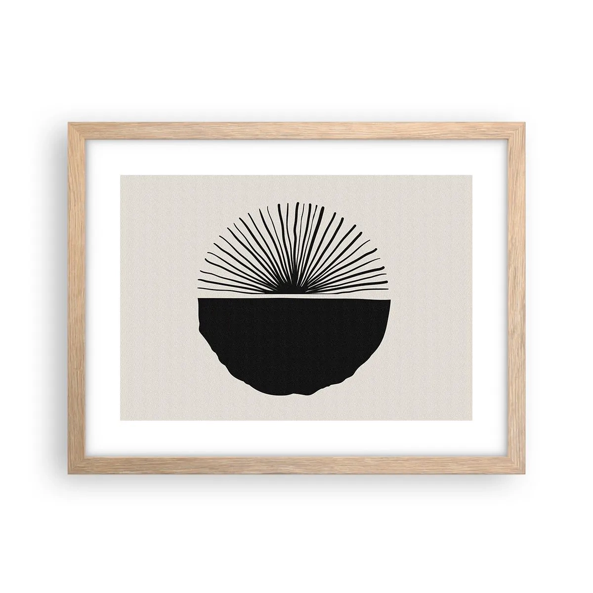 Affiche dans un chêne clair - Poster - Une gamme de possibilités - 40x30 cm