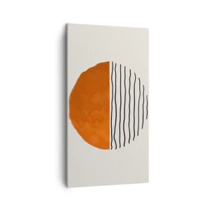 Impression sur toile - Image sur toile - Dans un climat japonnais - 45x80 cm