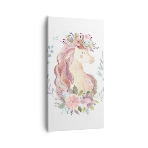 Impression sur toile - Image sur toile - Invitation au monde des contes de fées - 55x100 cm