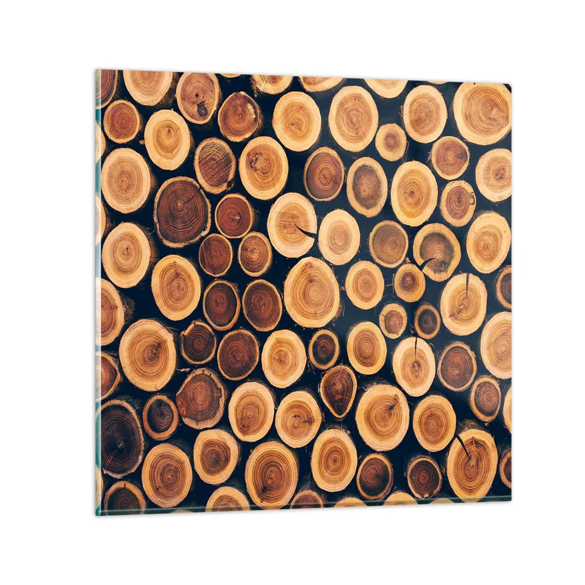 Impression sur verre - Image sur verre - Quel âge je semble avoir ? - 50x50 cm