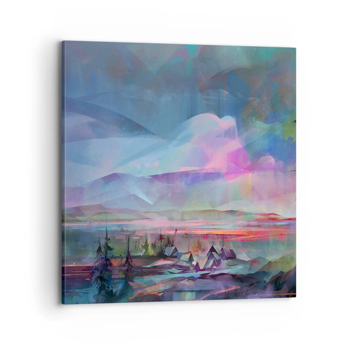 Impression sur toile - Image sur toile - Sous un ciel bienveillant - 70x70 cm