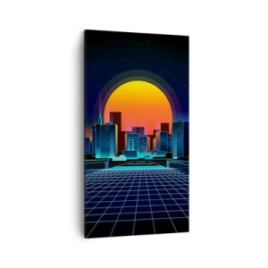 Impression sur toile - Image sur toile - Vous voulez toujours passer au réel ? - 45x80 cm