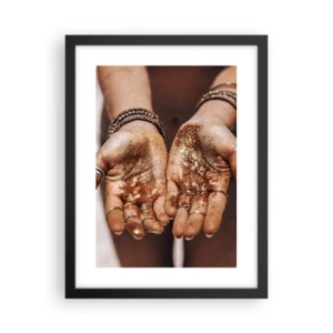 Affiche dans un cadre noir - Poster - Un don pour vous - 30x40 cm