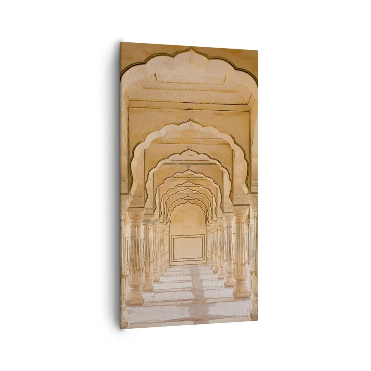 Impression sur toile - Image sur toile - Dans le palais du maharaja - 65x120 cm