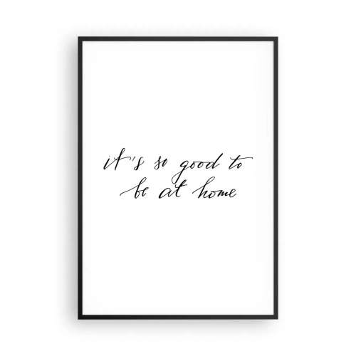 Affiche dans un cadre noir - Poster - Toute la vérite - 70x100 cm