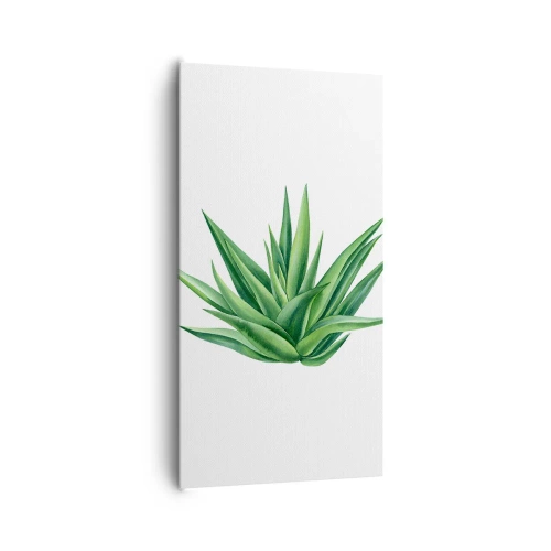 Impression sur toile - Image sur toile - Vert – force – vie - 65x120 cm