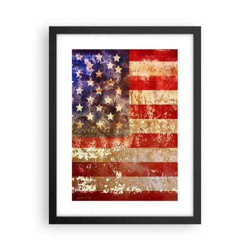 Affiche dans un cadre noir - Poster - La gloire ne s'efface pas - 30x40 cm