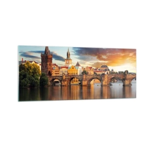 Impression sur verre - Image sur verre - Belle depuis des lustres - 100x40 cm