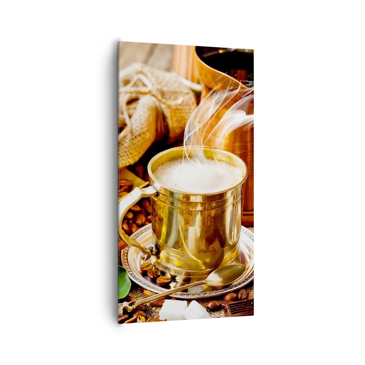 Impression sur toile - Image sur toile - Bonne journée! - 65x120 cm