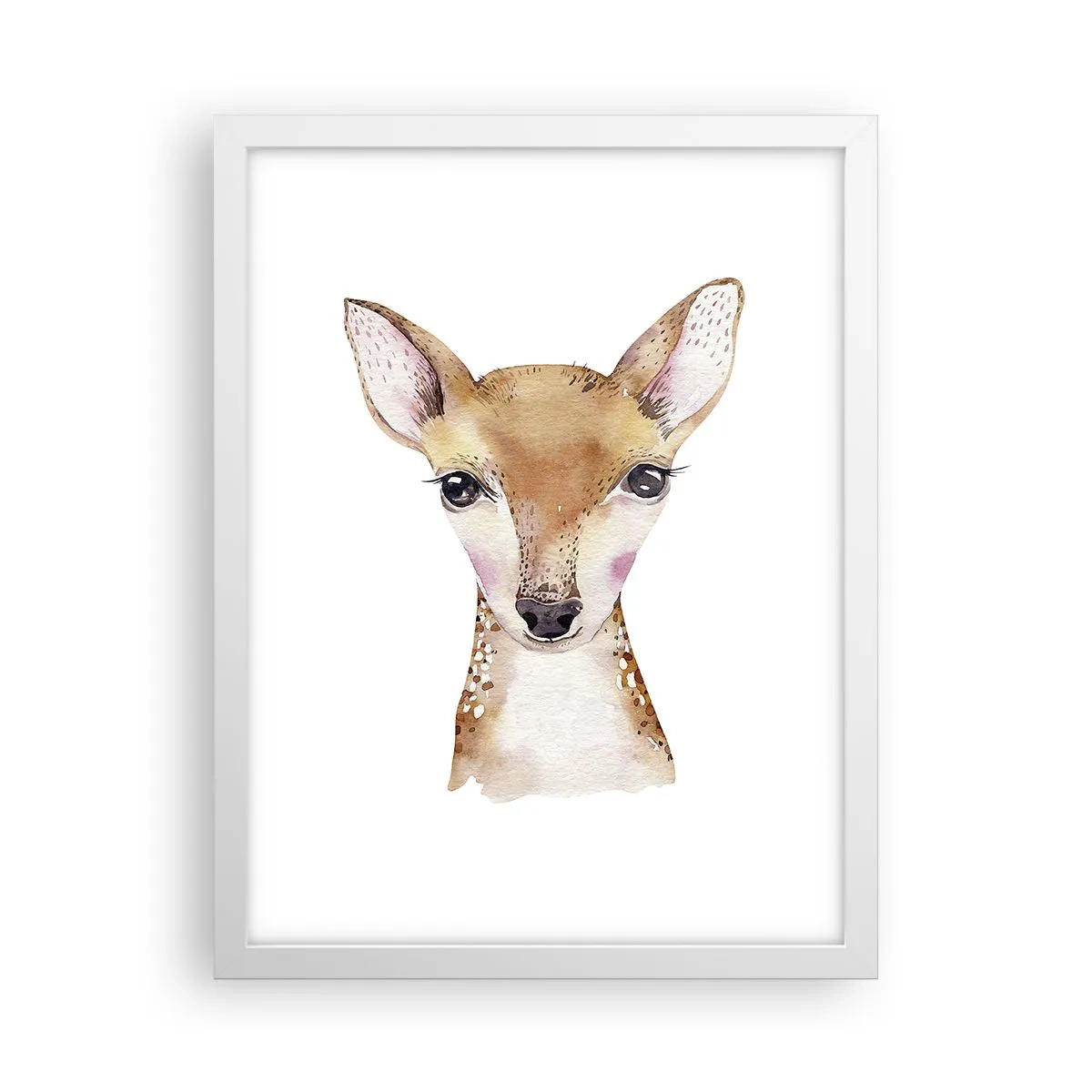 Affiche dans un cadre blanc - Poster - L'innocence de la nature - 30x40 cm