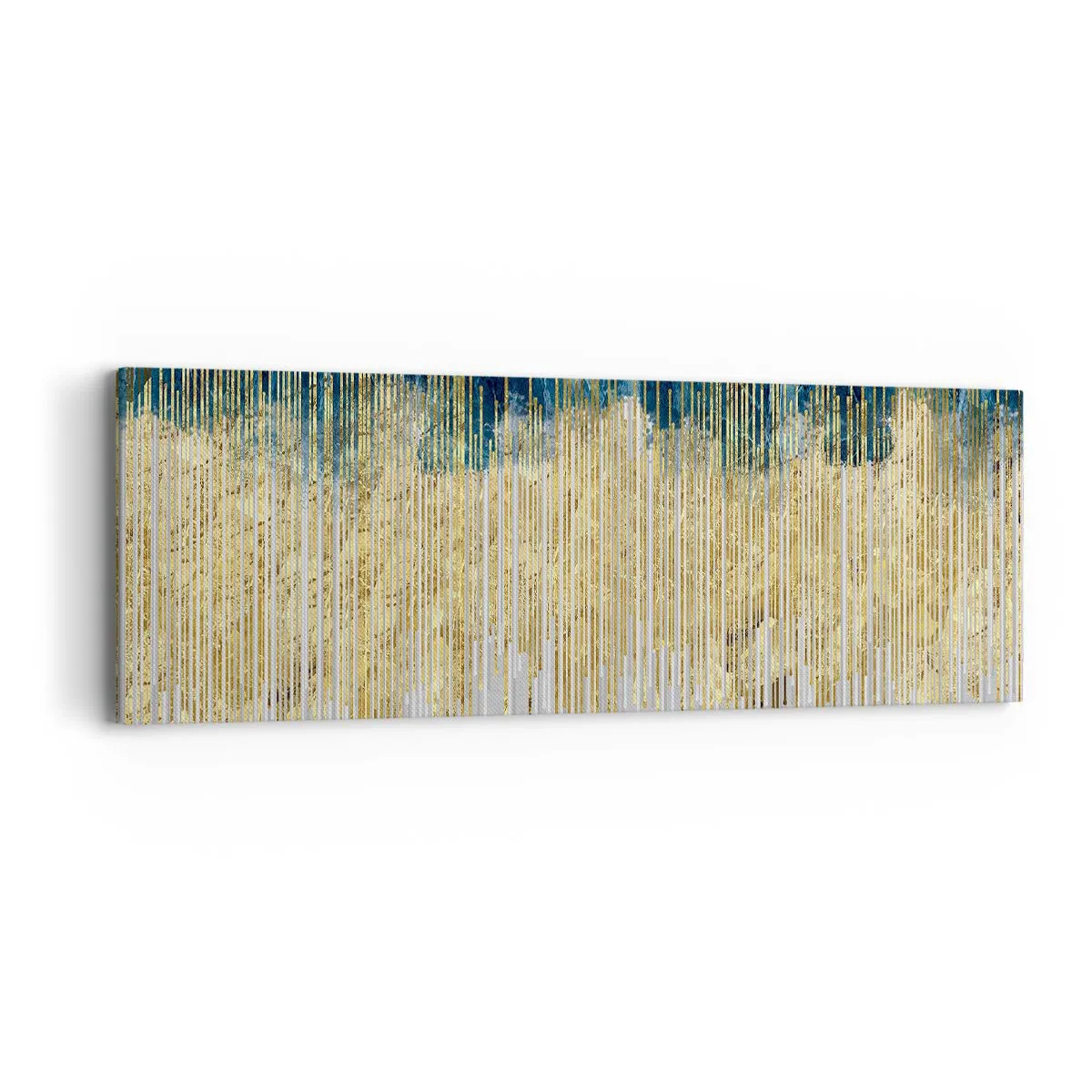 Impression sur toile - Image sur toile - Bordure dorée - 90x30 cm