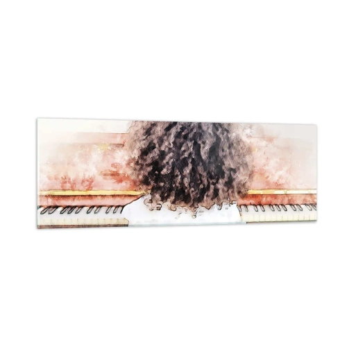 Impression sur verre - Image sur verre - Dans un nouveau monde - 90x30 cm