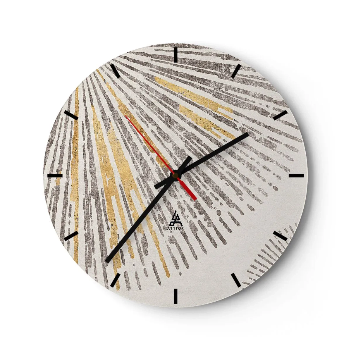 Horloge murale - Pendule murale - La beauté du rayon - 40x40 cm