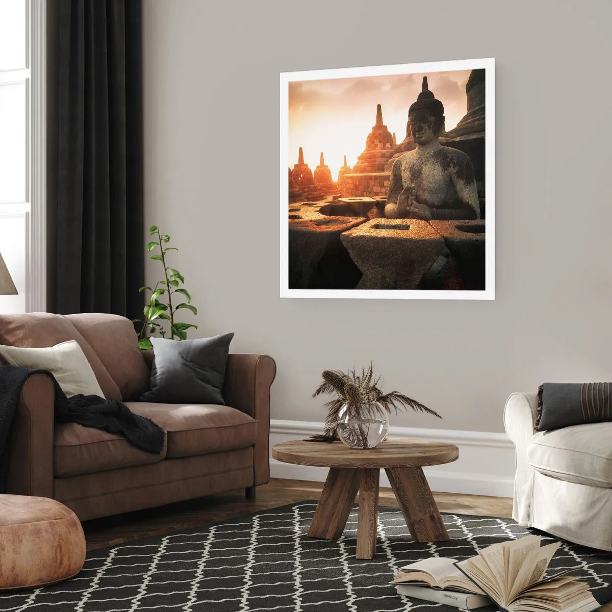 Affiche - Poster - Temps de grande sagesse - 50x50 cm