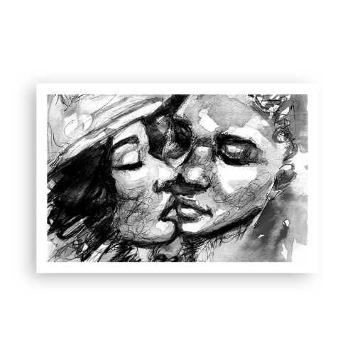 Affiche - Poster - Un moment tendre - 91x61 cm