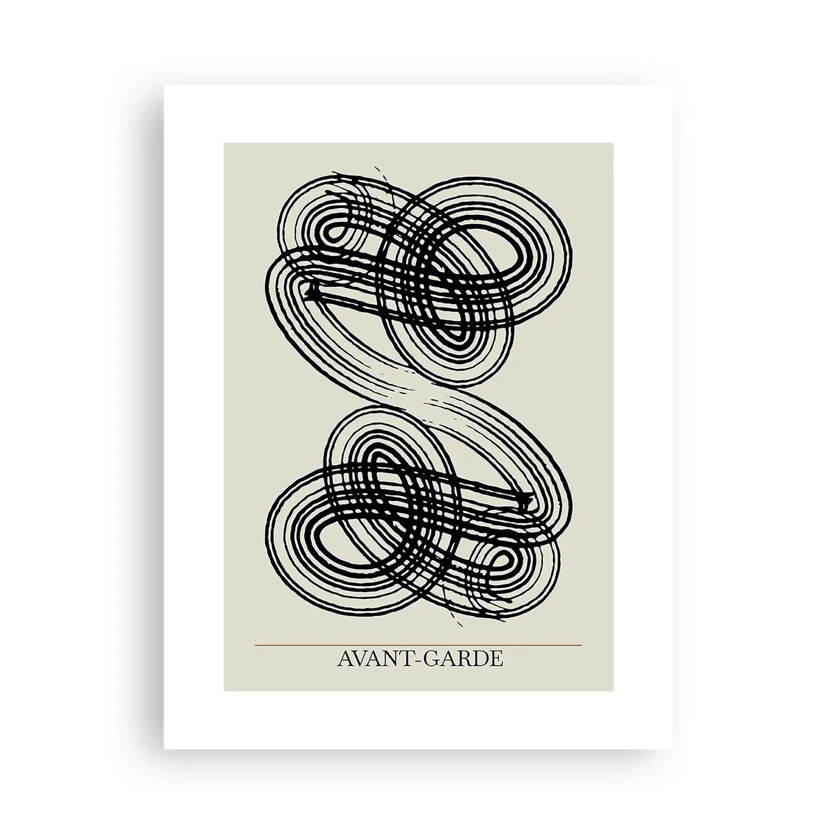 Affiche - Poster - C'est venu spontanément - 30x40 cm