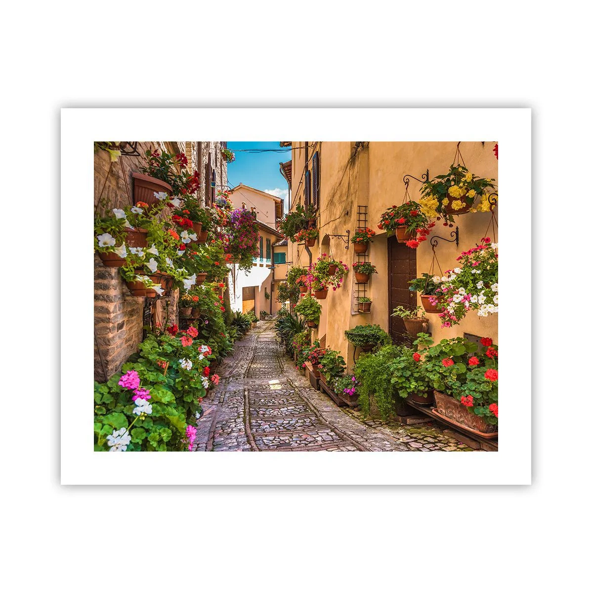 Affiche - Poster - Ruelle italienne - 50x40 cm