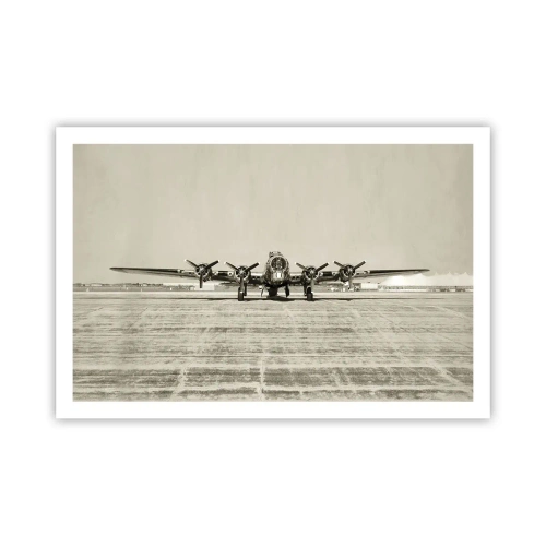 Affiche - Poster - Toujours prêt! - 91x61 cm