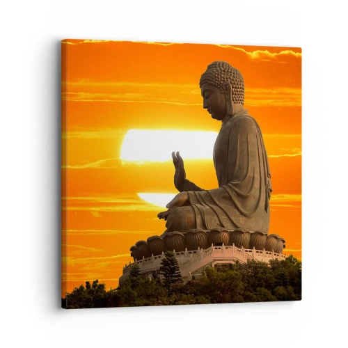 Impression sur toile - Image sur toile - Aucune peur du monde - 30x30 cm