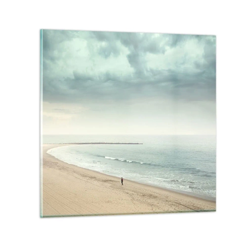 Impression sur verre - Image sur verre - à la recherche de la paix - 50x50 cm