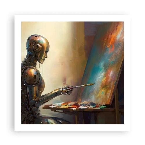 Affiche - Poster - L'art du futur - 60x60 cm