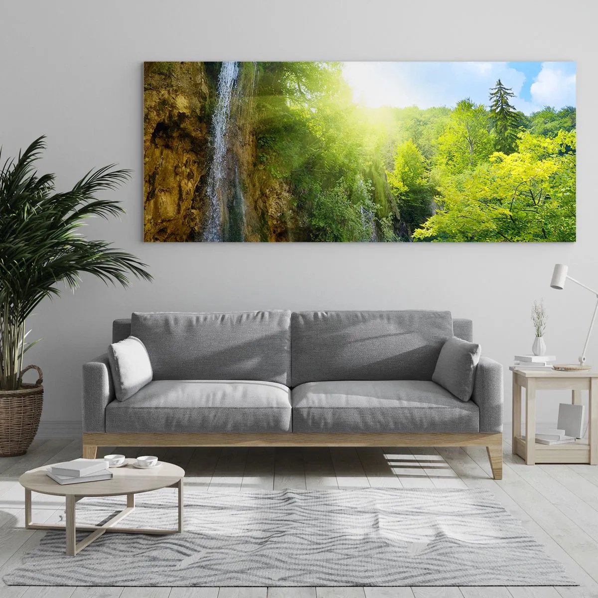 Impression sur verre - Image sur verre - Ce doit être le paradis ici - 90x30 cm