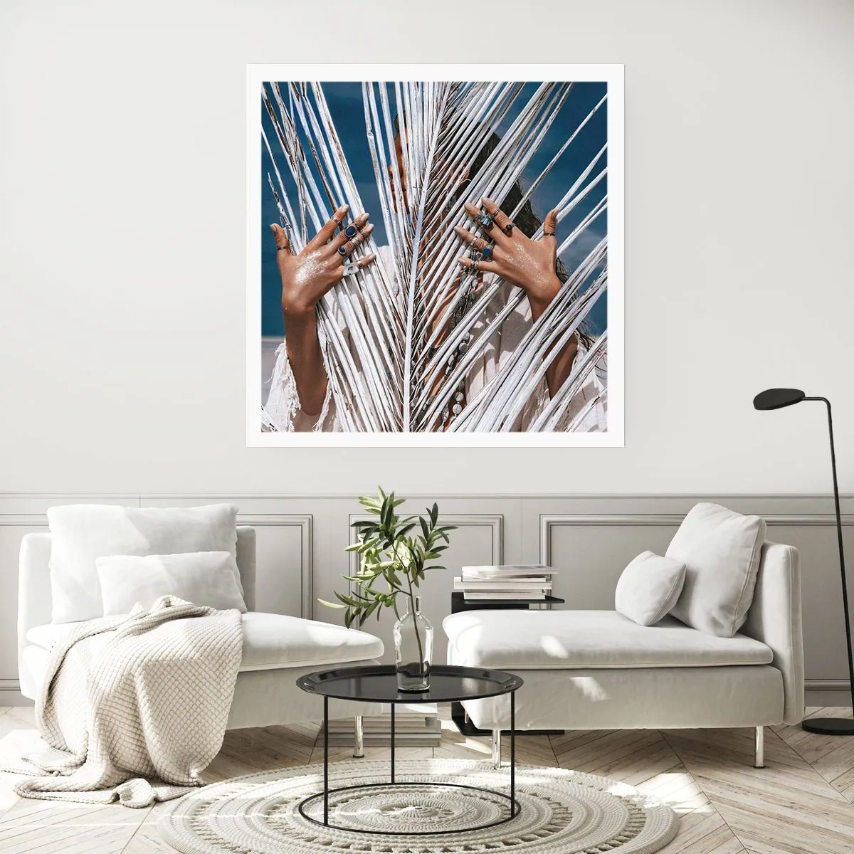 Affiche - Poster - Fille de chaman ? - 40x40 cm