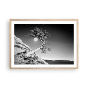 Affiche dans un chêne clair - Poster - Un combattant vainqueur - 70x50 cm