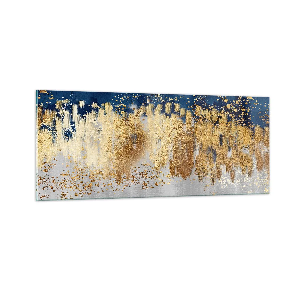 Impression sur verre - Image sur verre - Une composition moderne et pétillante - 100x40 cm