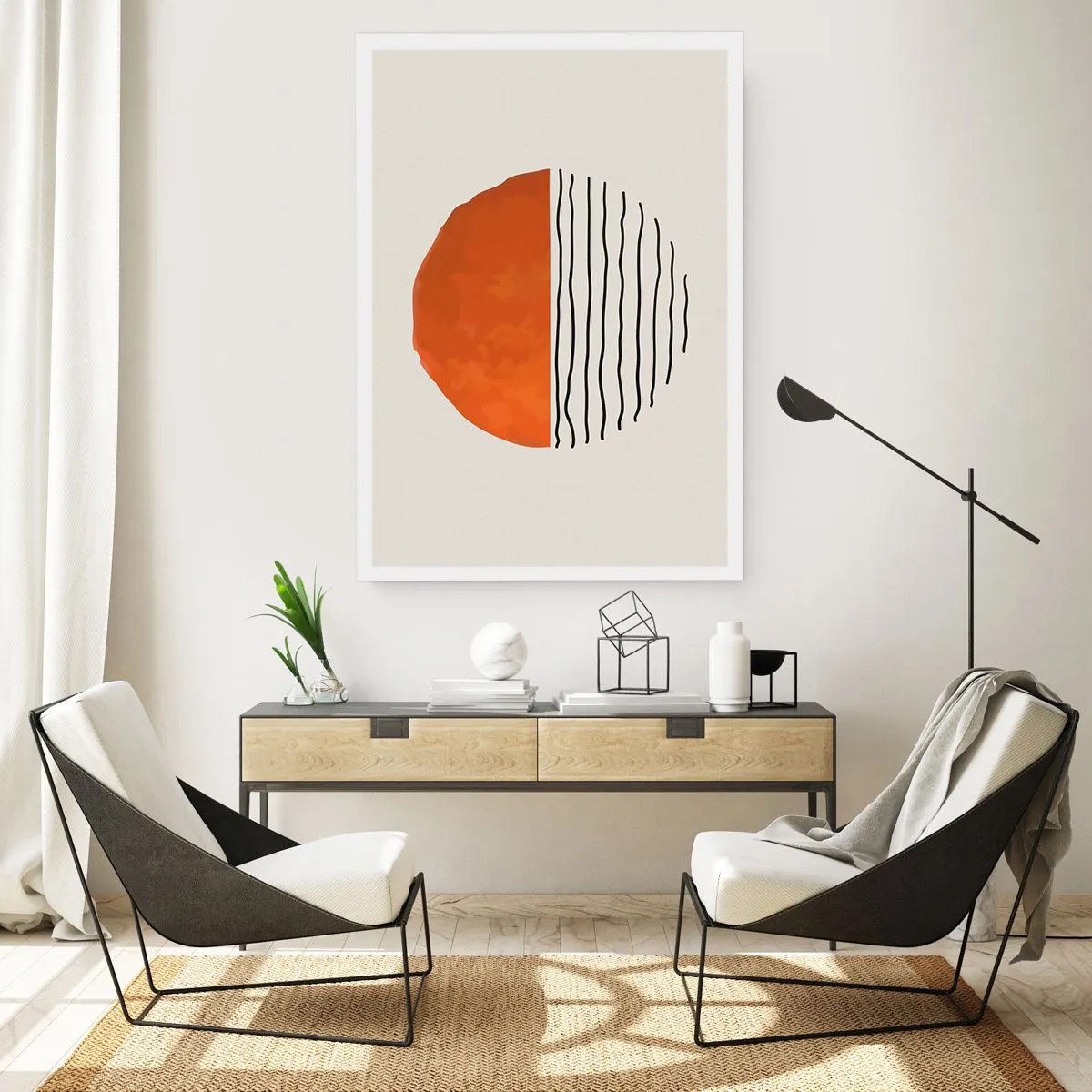 Affiche - Poster - Dans un climat japonnais - 70x100 cm