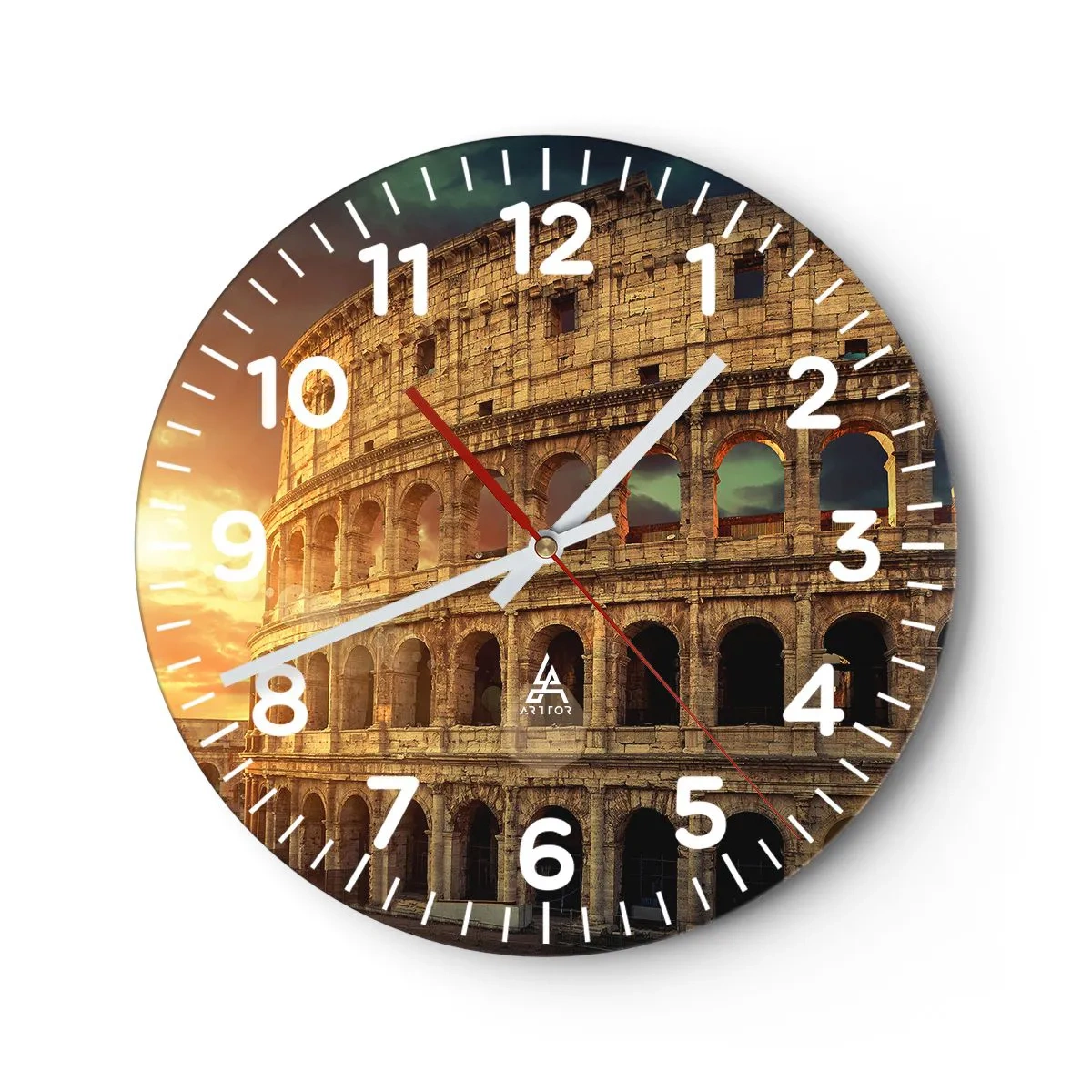 Horloge murale - Pendule murale - Une impression colossale - 40x40 cm