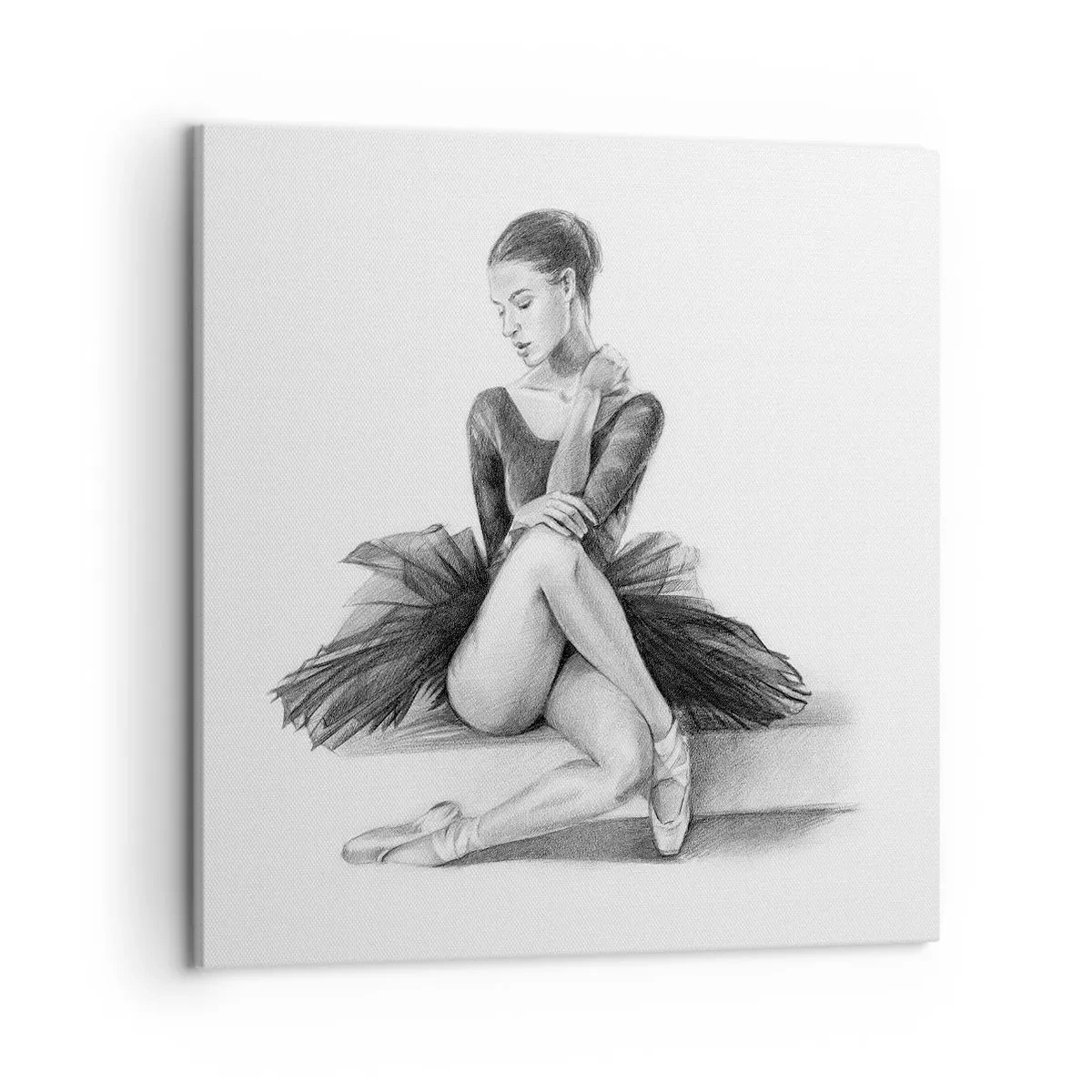 Impression sur toile - Image sur toile - Envoutée par la danse - 50x50 cm