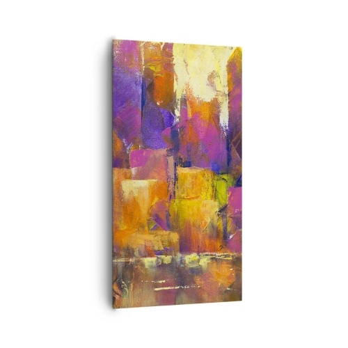 Impression sur toile - Image sur toile - Composition métropolitaine - 65x120 cm