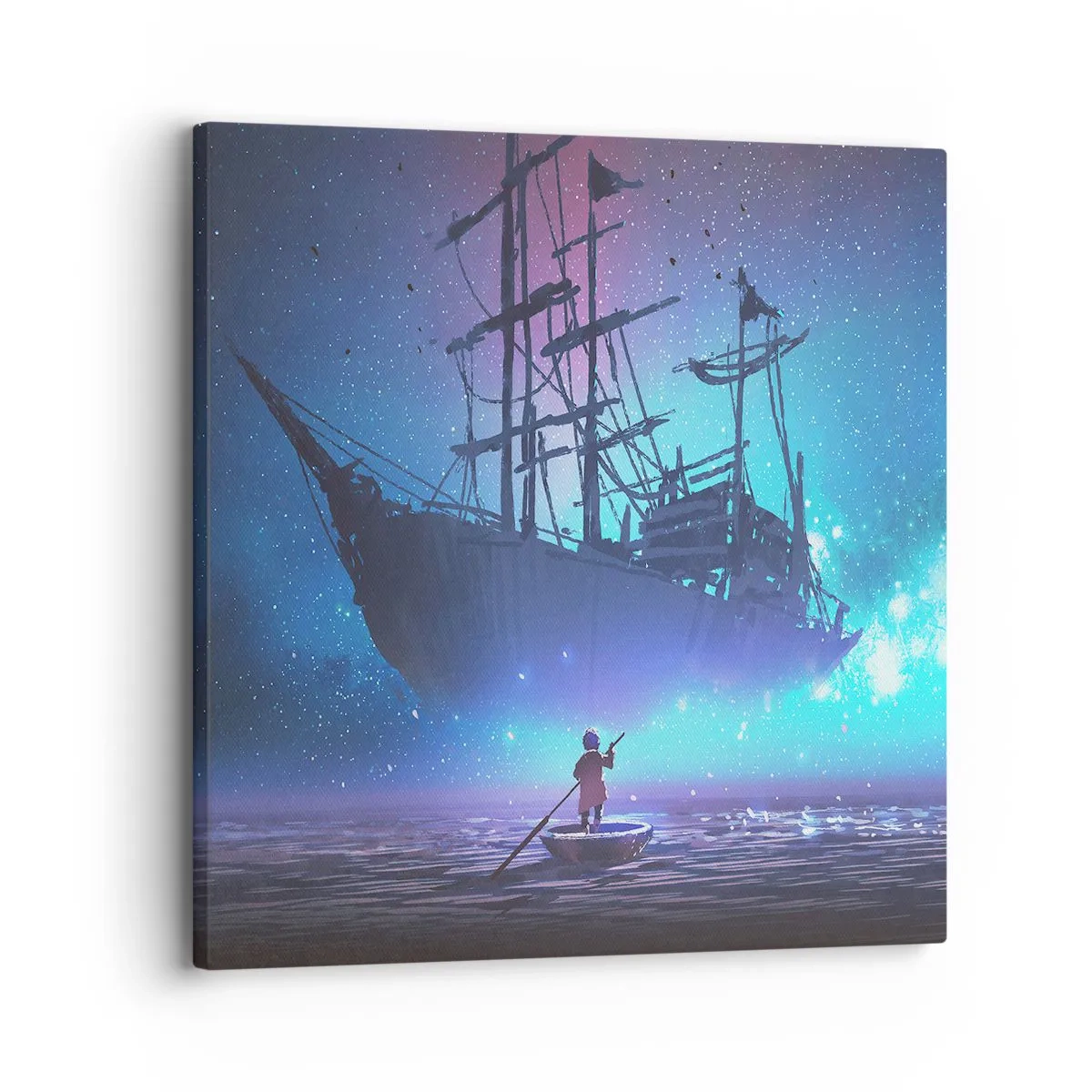 Impression sur toile - Image sur toile - A la rencontre du mythe de la mer - 30x30 cm