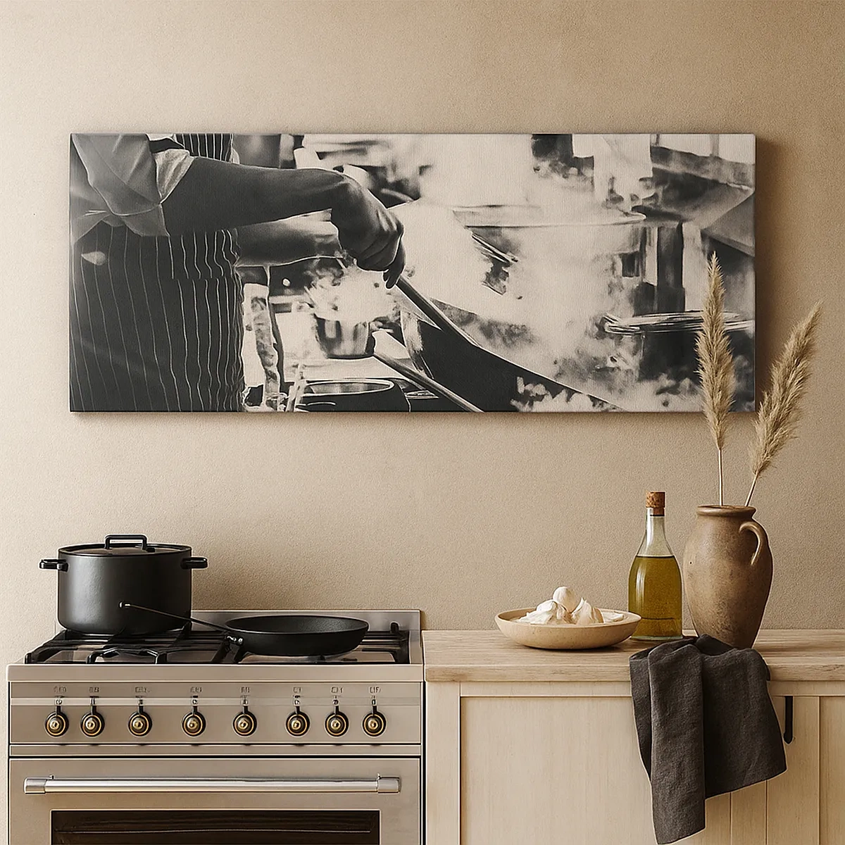 Impression sur toile - Image sur toile - Alchimie des saveurs - 30x30 cm