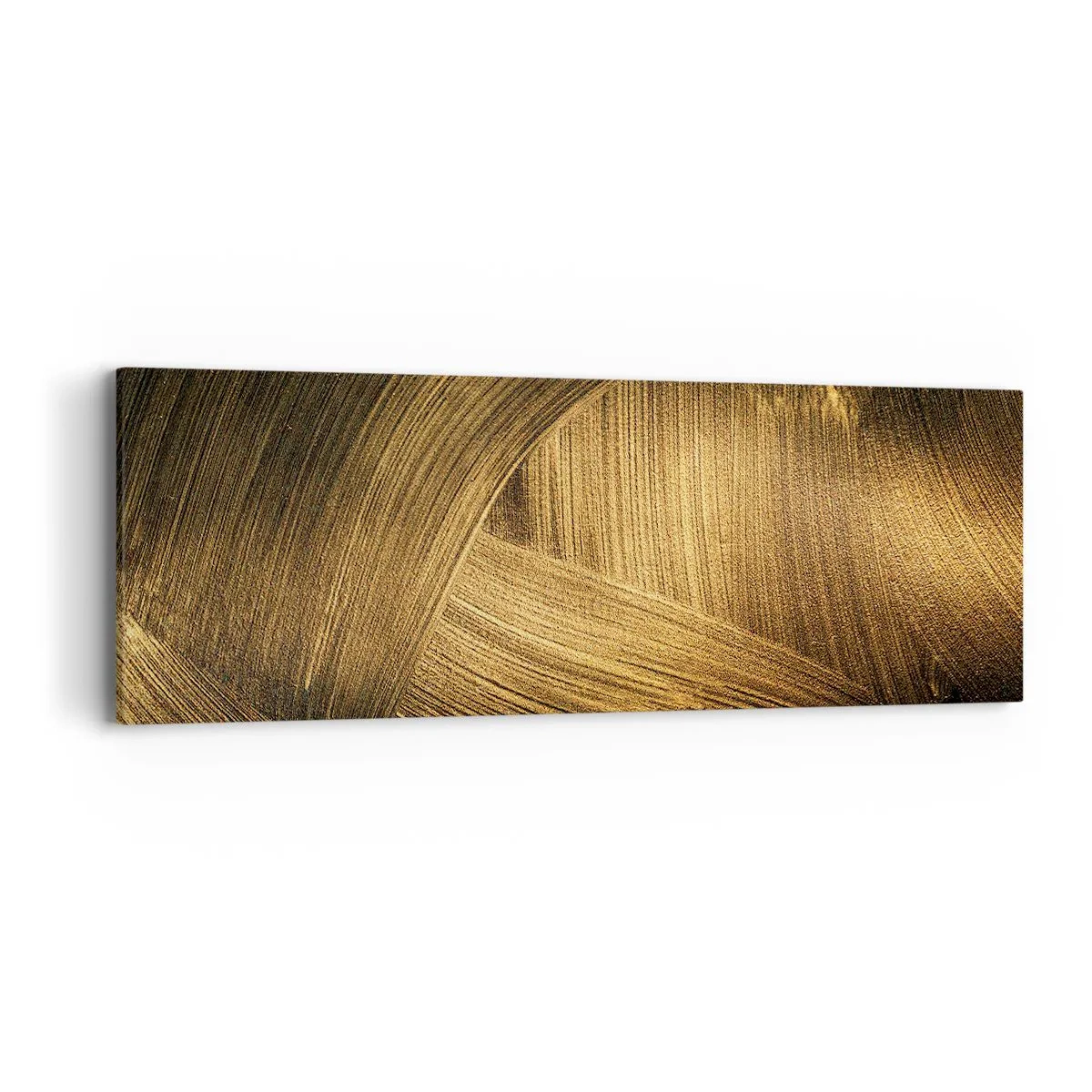 Impression sur toile - Image sur toile - Dans un labyrinthe en or - 90x30 cm
