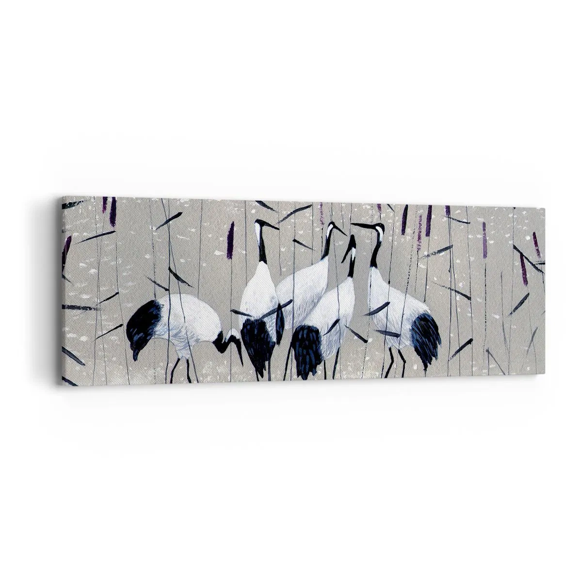 Impression sur toile - Image sur toile - Parmi les siens - 90x30 cm