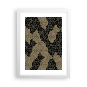 Affiche dans un cadre blanc - Poster - Unité dans la multiplicité - 30x40 cm