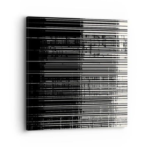 Impression sur toile - Image sur toile - Ondes et vibrations - 40x40 cm