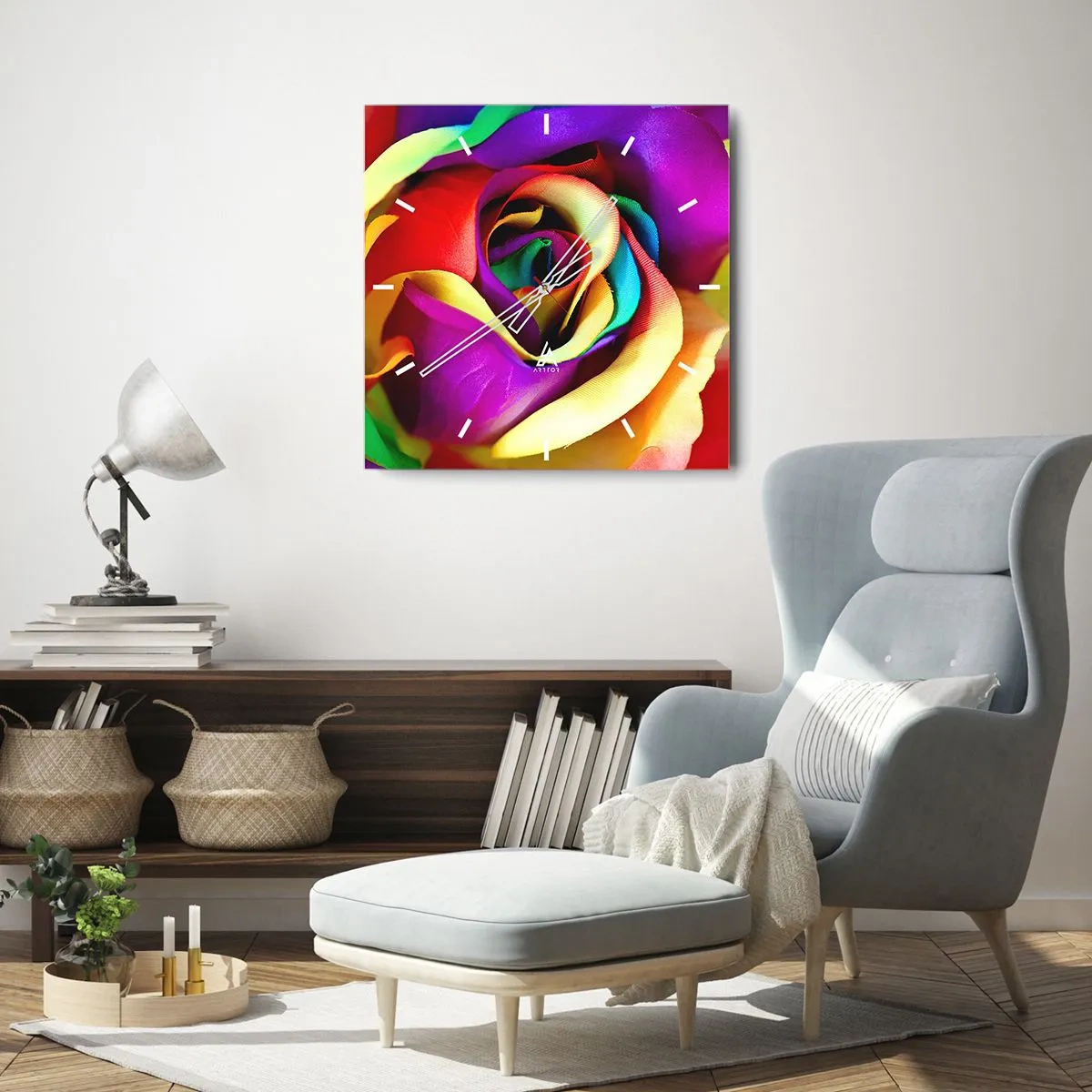 Horloge murale - Pendule murale - Ce n'est pas possible - 40x40 cm