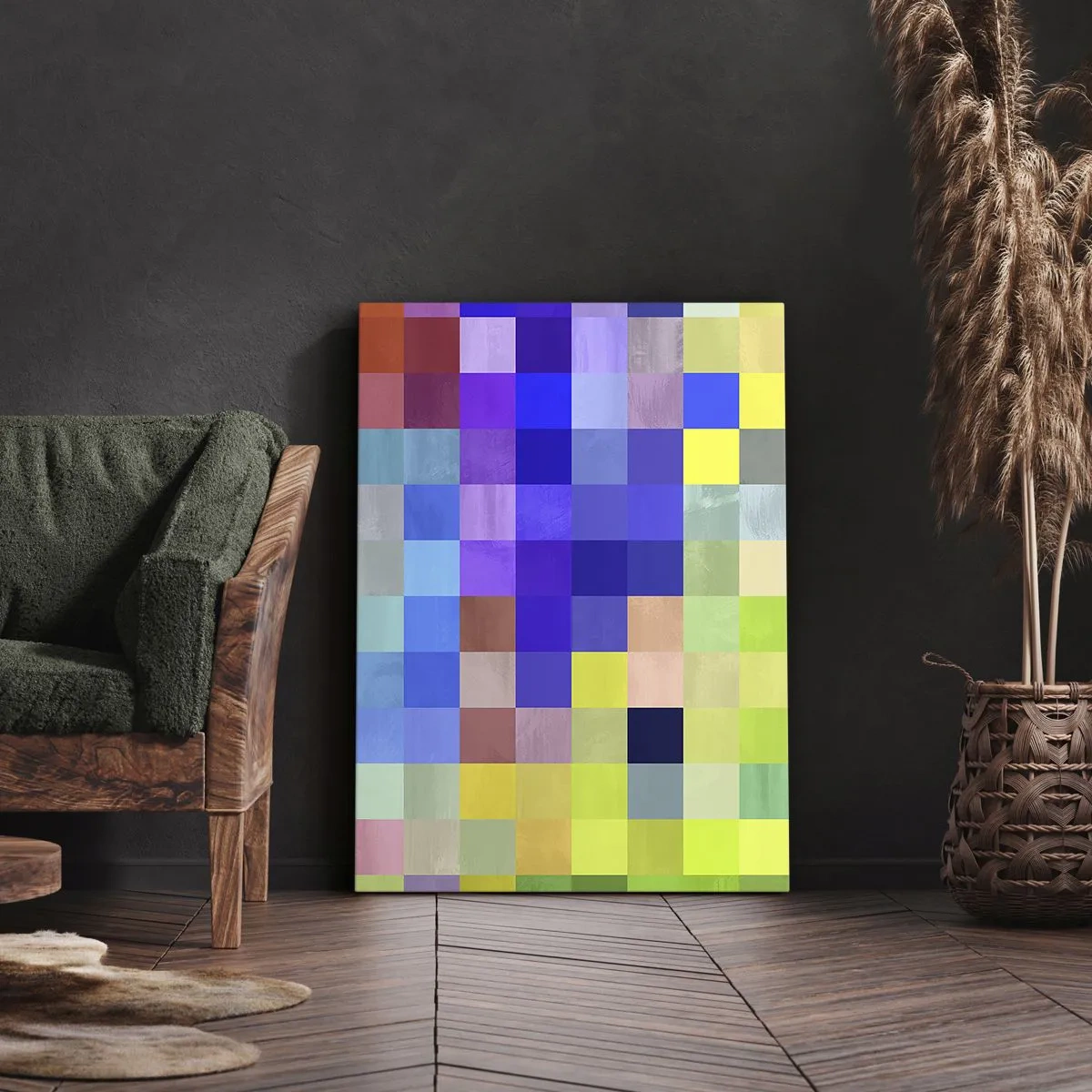 Impression sur toile - Image sur toile - Tous différents, tous égaux - 45x80 cm