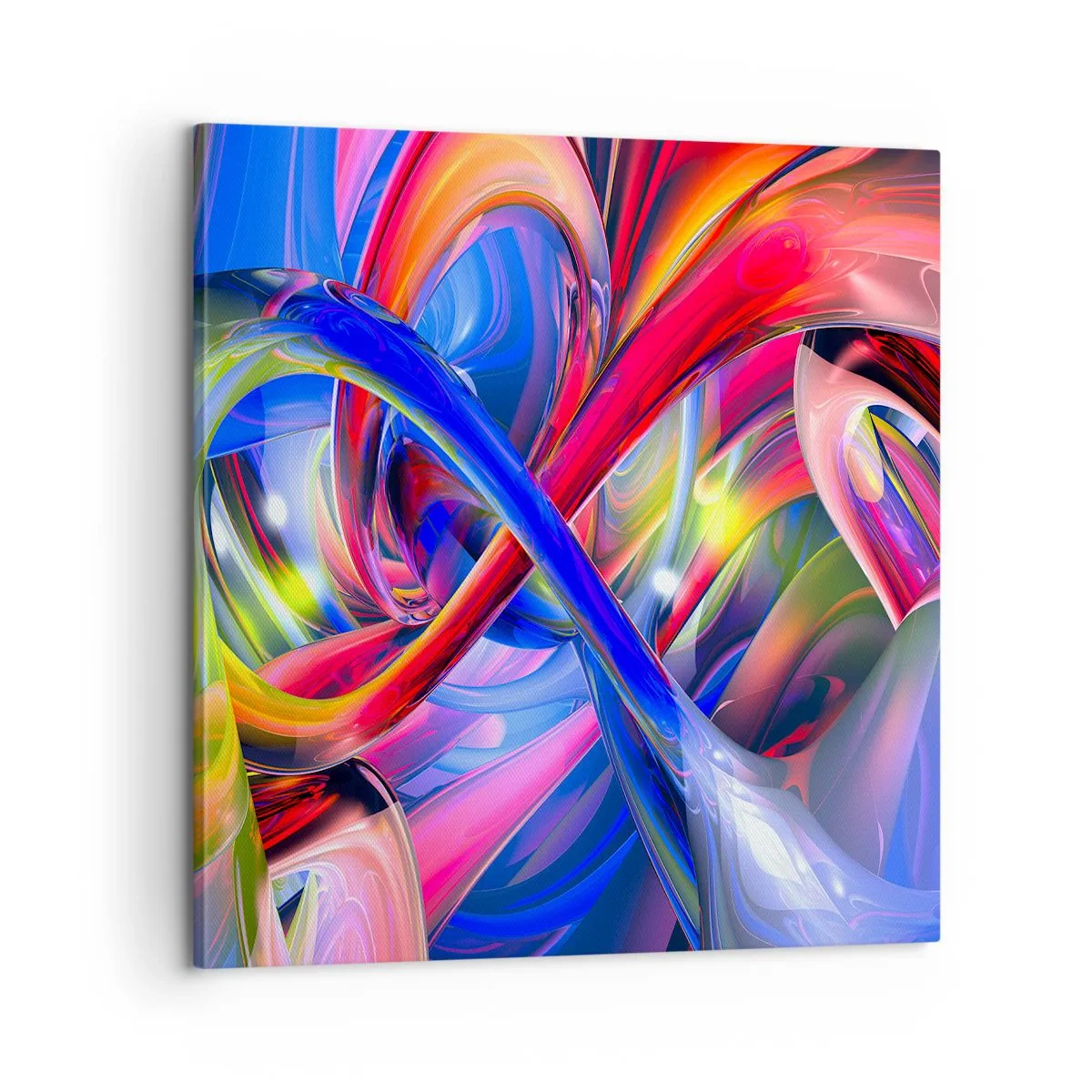 Impression sur toile - Image sur toile - La danse des nuances - 60x60 cm